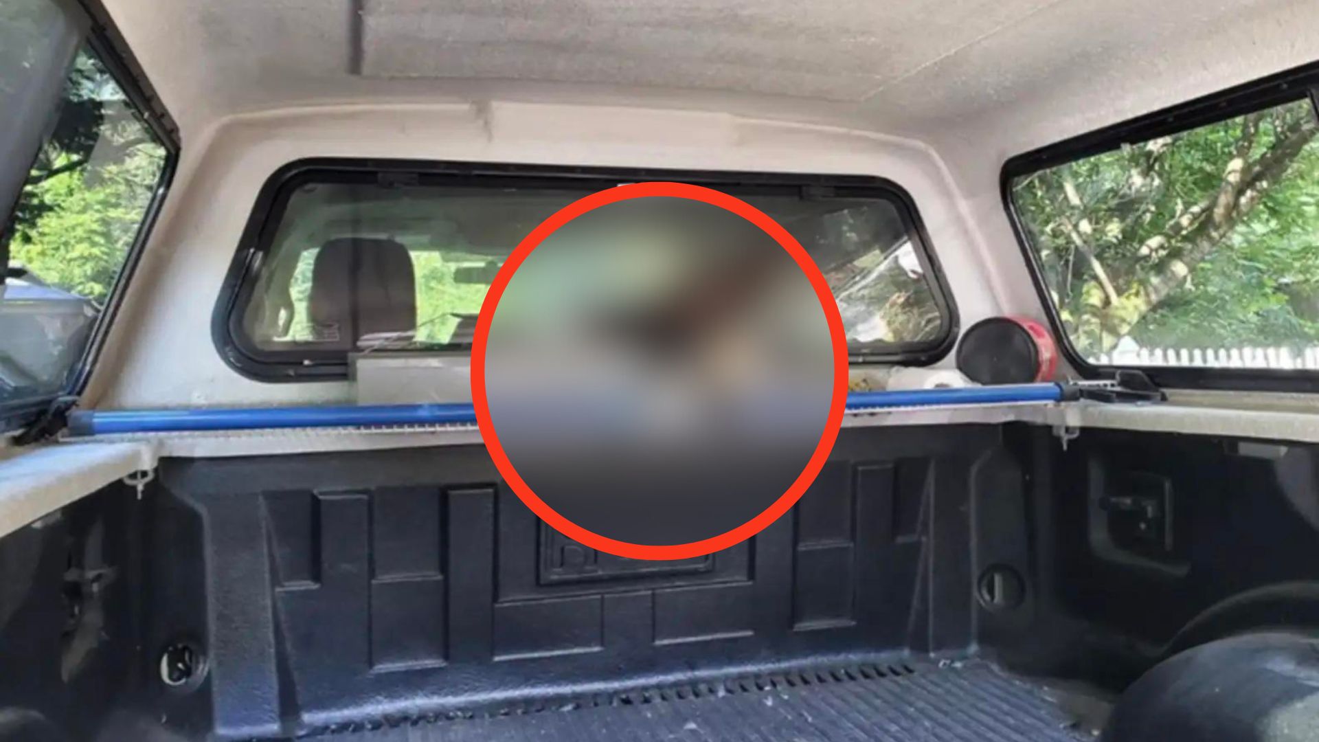 Kayaker Shocked After Finding Someone Huge In The Back Of His Truck