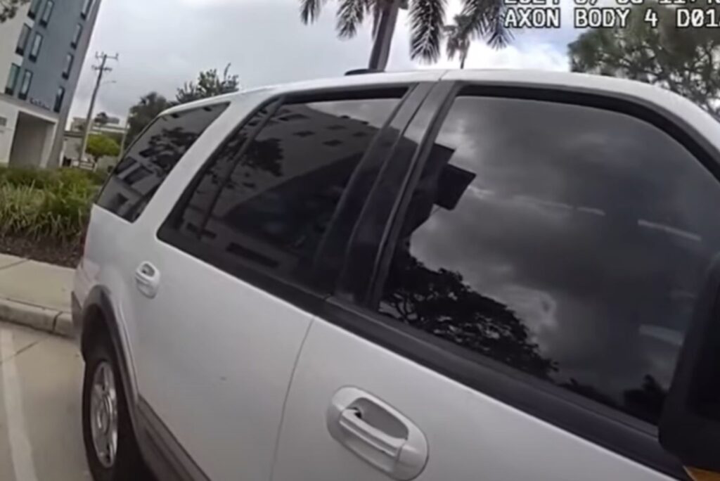 white car with fogged windows