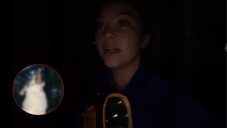 woman in dark