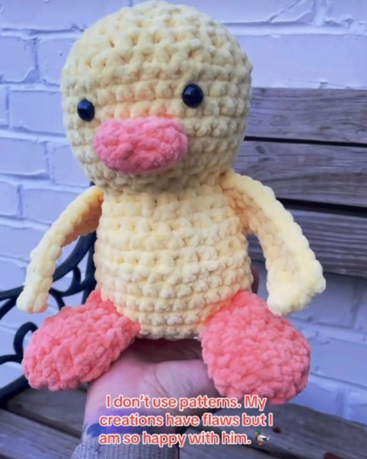 crochet duck