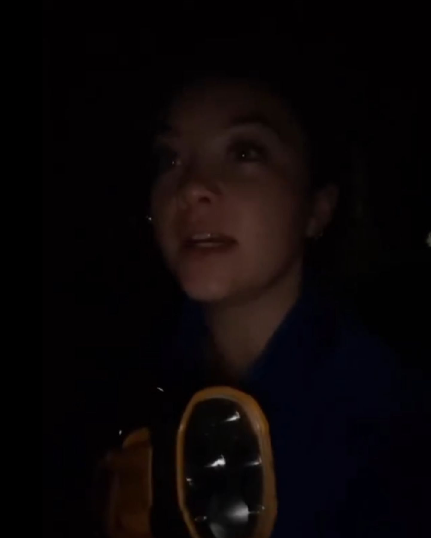 woman hears spooky scream