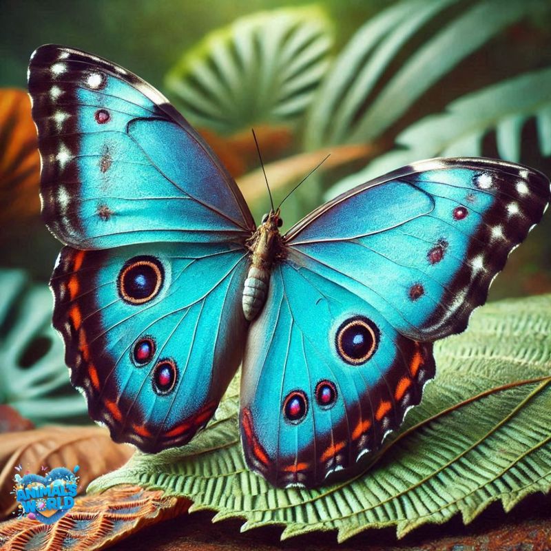 Blue Morpho Butterfly