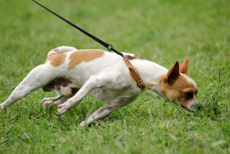 Pulling on Leash