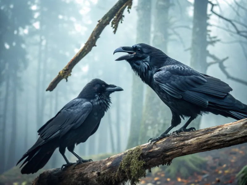 Ravens (Huginn and Muninn)