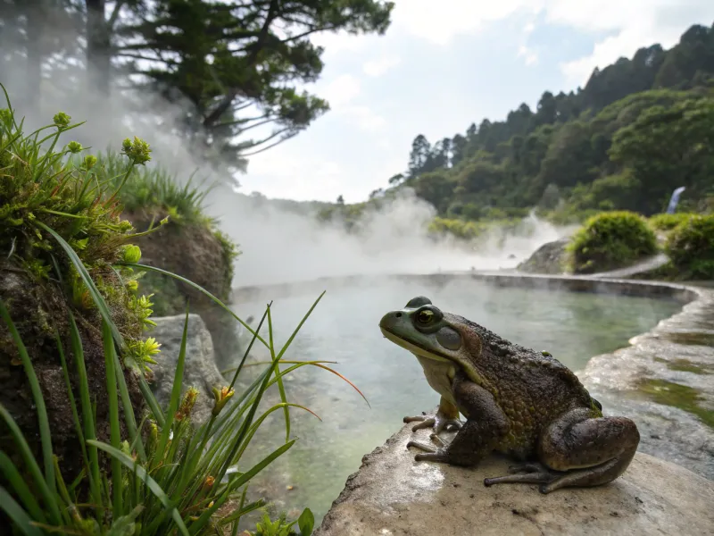 Scalding Hot Spring Frogs