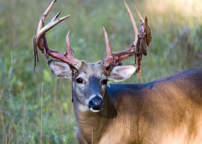 Deer Alerts Hunter to Danger