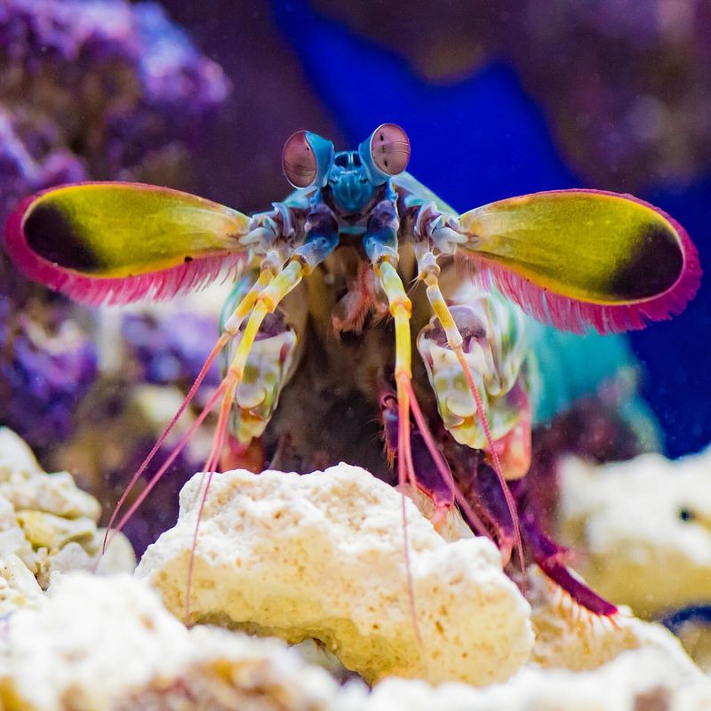 Mantis Shrimp and Reef Fishes