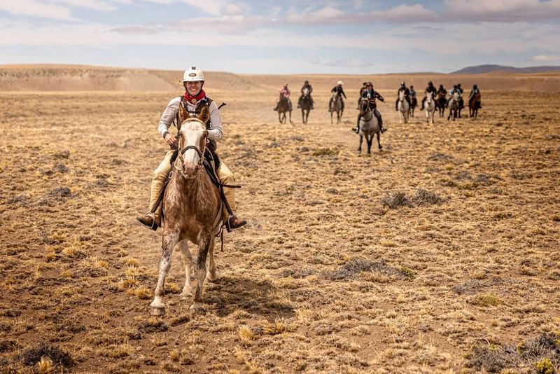 Riding Horses With Gauchos In Argentina