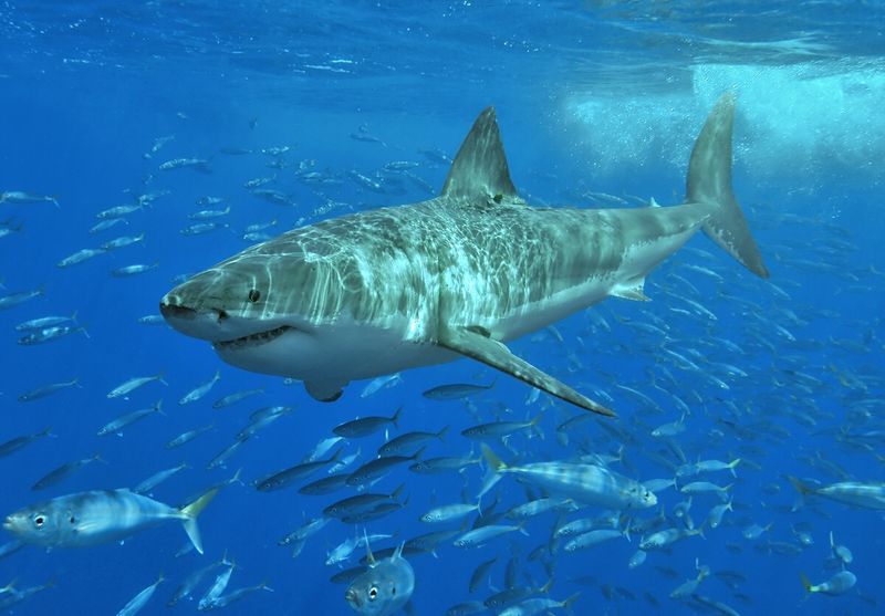 The Life Cycle of a Great White Shark