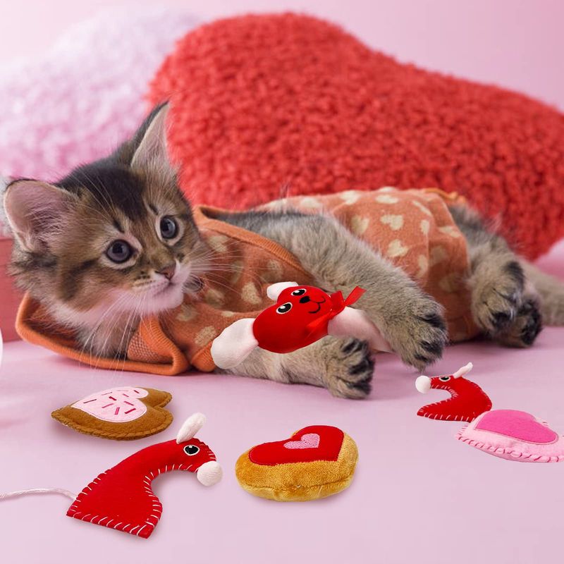 Valentine's Themed Pet Toys