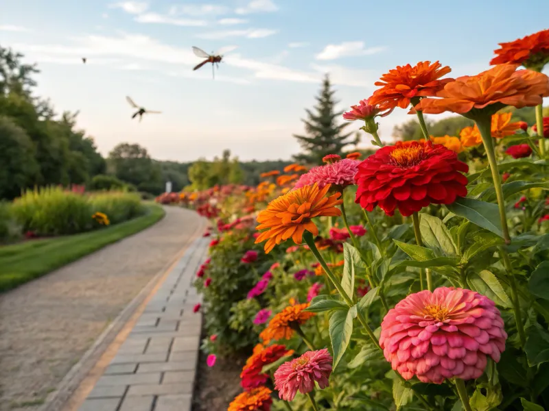 Zinnias