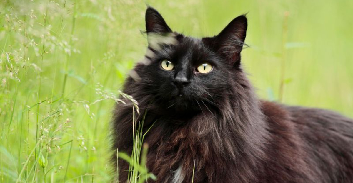 16 Stunning Black Cat Breeds With Mesmerizing Green Eyes