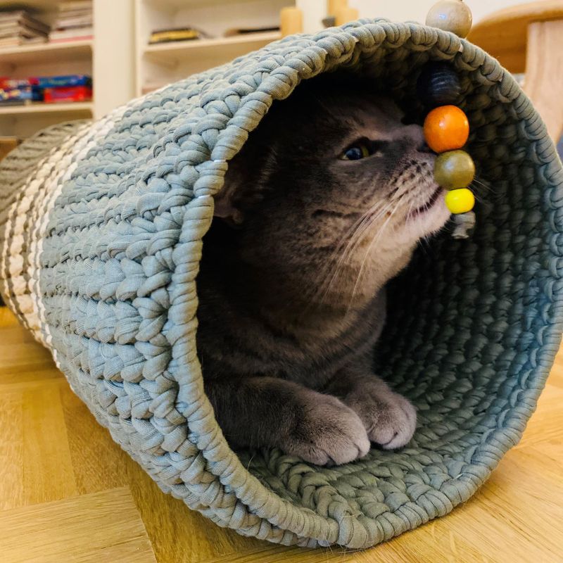 DIY Cat Tunnels