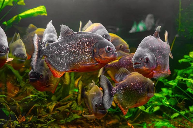 Piranhas Thrive In Any Water Condition
