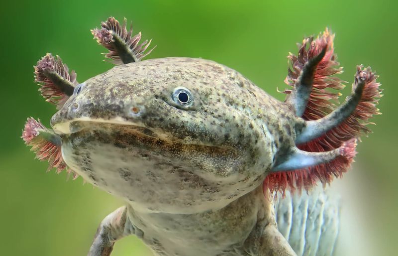 They Use Gills And Lungs To Breathe