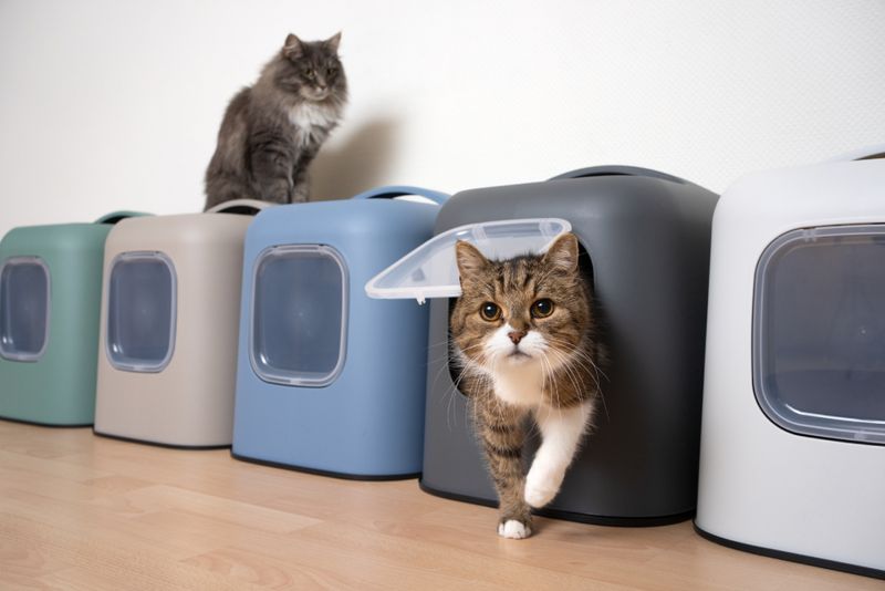 Provide Multiple Litter Box Options