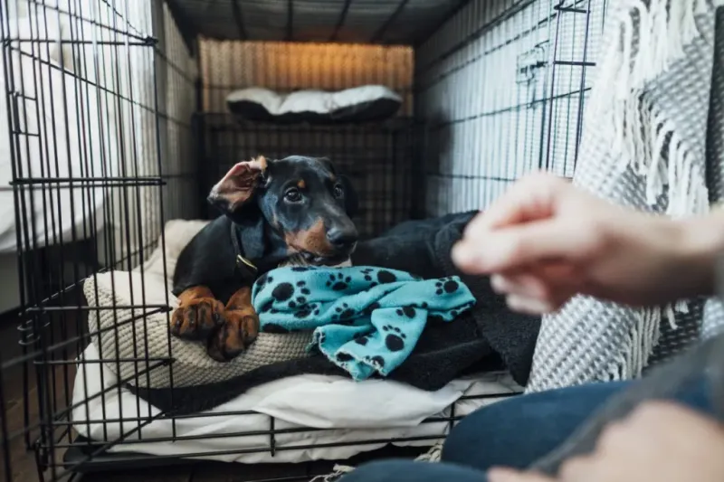 Crate Training For Mealtimes