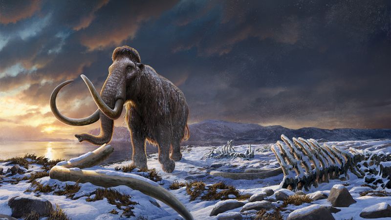 Mammoth Survival Beyond Typical Habitats