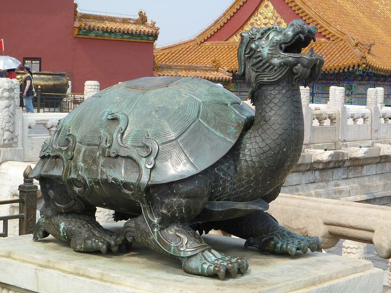 Ao: The Divine Blue Dragon-Turtle