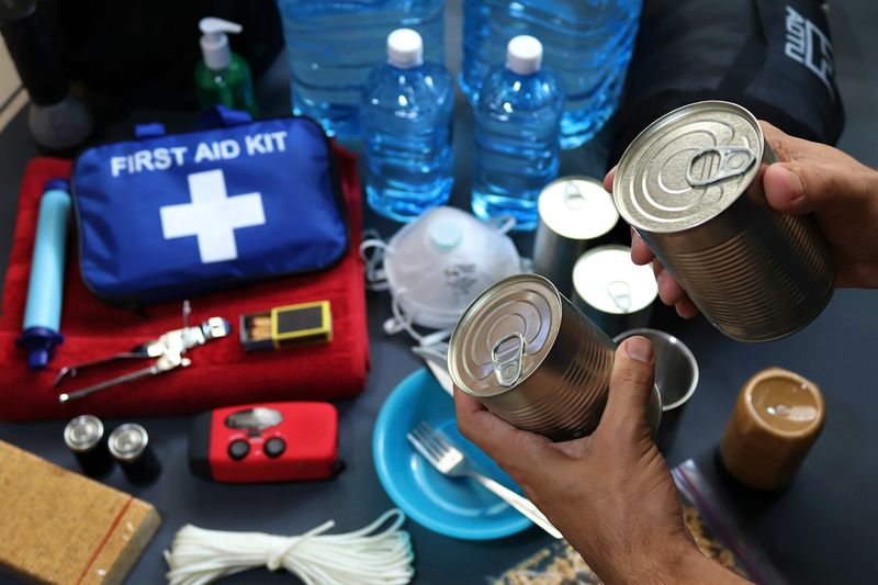 Seven-Day Supply Of Food And Water