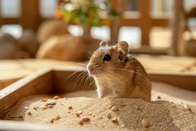Gerbil Digging