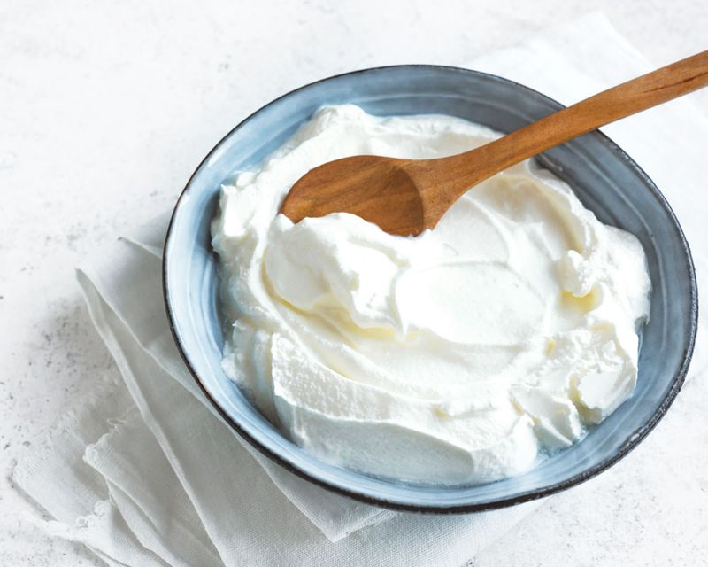 Plain Yogurt Fights Yeast Internally