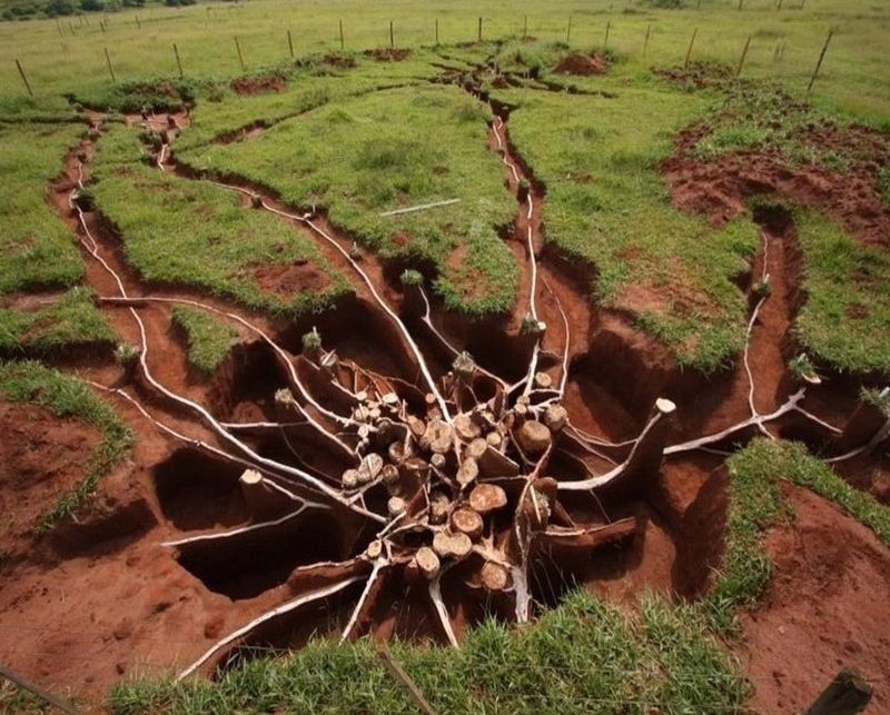 Leaf-Cutter Ants' Underground Metropolis
