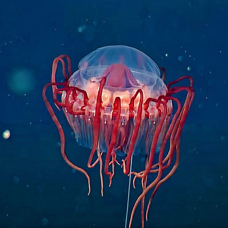 Atolla Jellyfish: The Deep Sea Disco Ball