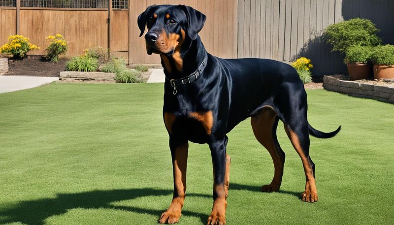 Doberman + Rottweiler
