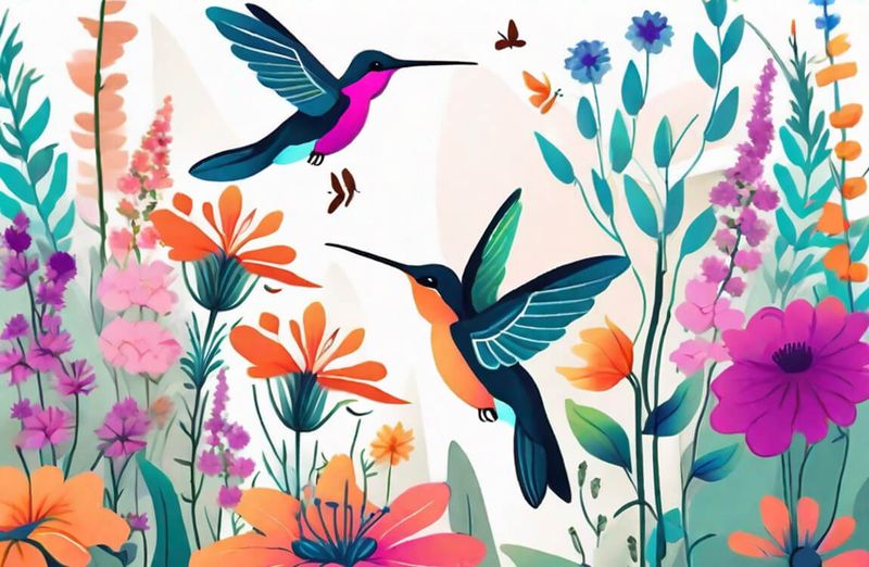Hang Colorful Garden Art