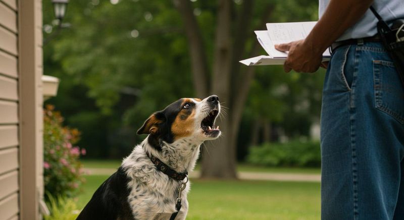 Barking At The Mailman