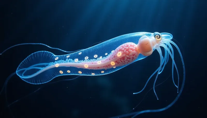 Transparent Phantoms With Glowing Hearts