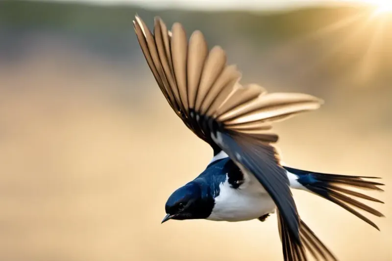 Swallows Navigate Between Distant Worlds
