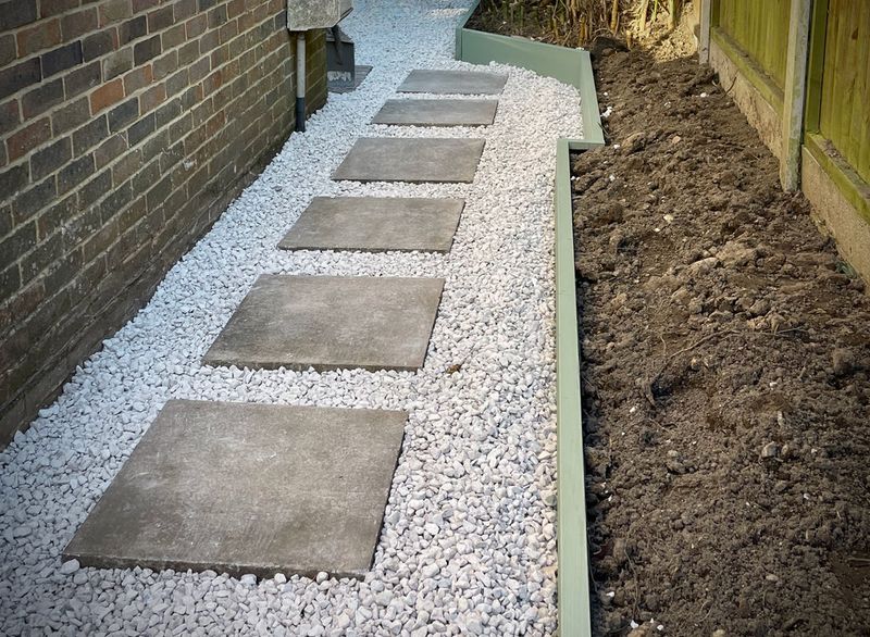 Gravel Or Sharp Stone Paths