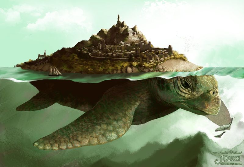Aspidochelone: The Island-Turtle