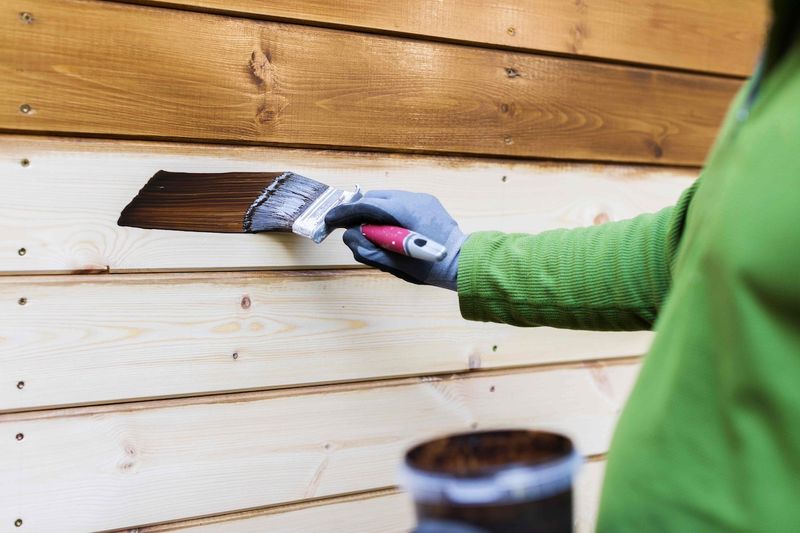 Paint with Woodpecker-Resistant Colors