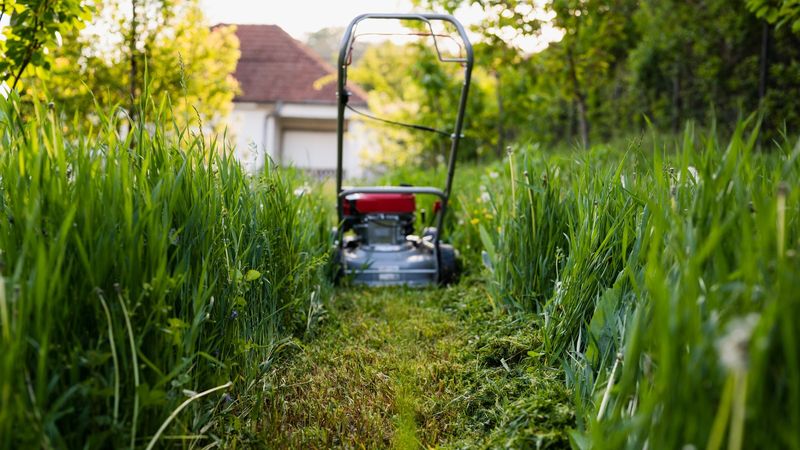 Overgrown Grass And Weeds