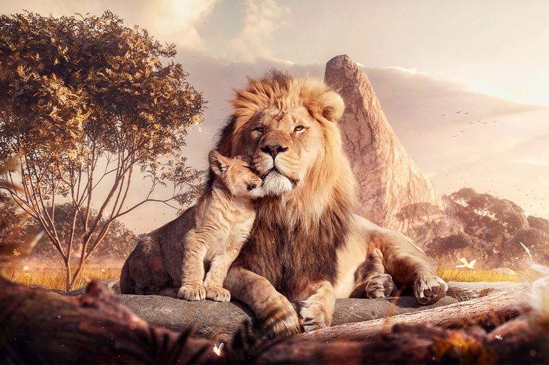 Simba's Majestic Inspiration
