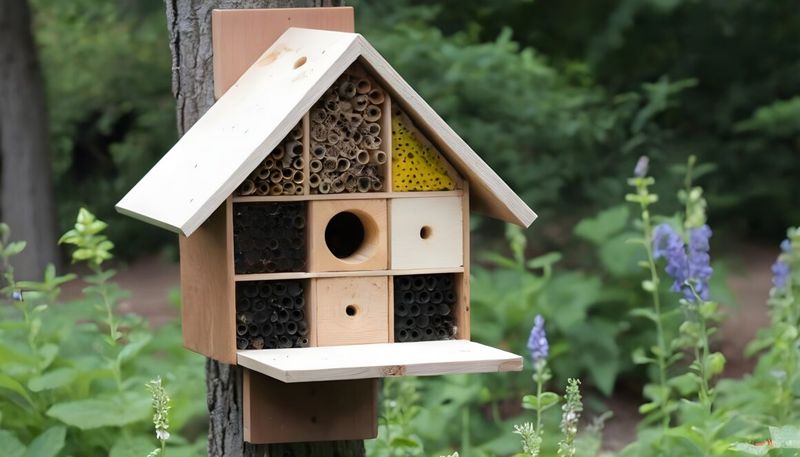 Install Bee Houses For Alternative Nesting