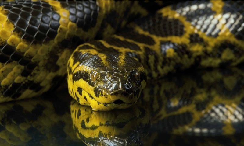Yellow Anaconda: The Golden Constrictor