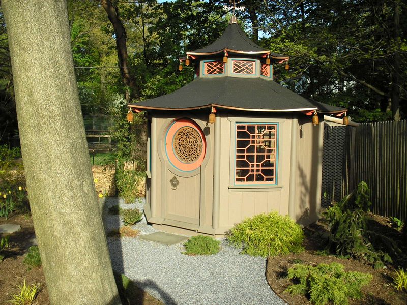 Japanese Pagoda Coop