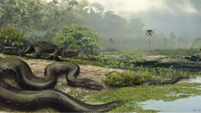 Titanoboa To Today's Constrictors