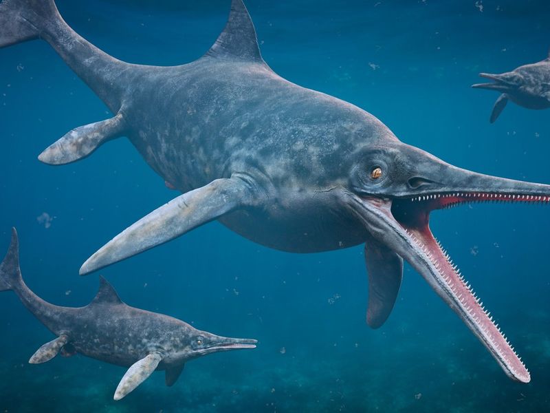 Flying Reptile Of The Seas