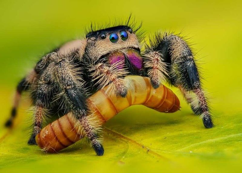 Tiny Jumping Spiders