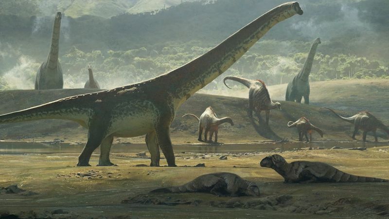 Sauropods Survived On Plants Alone