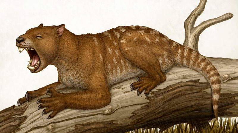 Its Tail Was Stiff Like A Kangaroo's