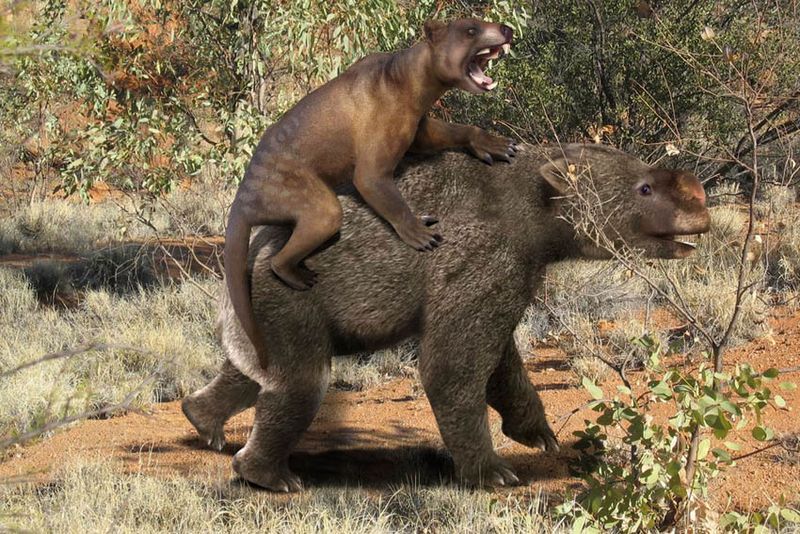 It Lived Alongside Giant Megafauna
