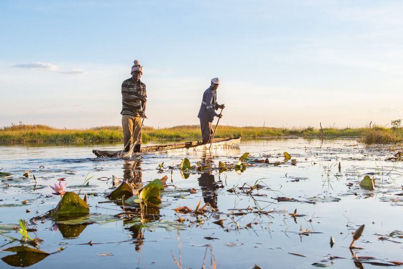 Lake Bangweulu, Zambia