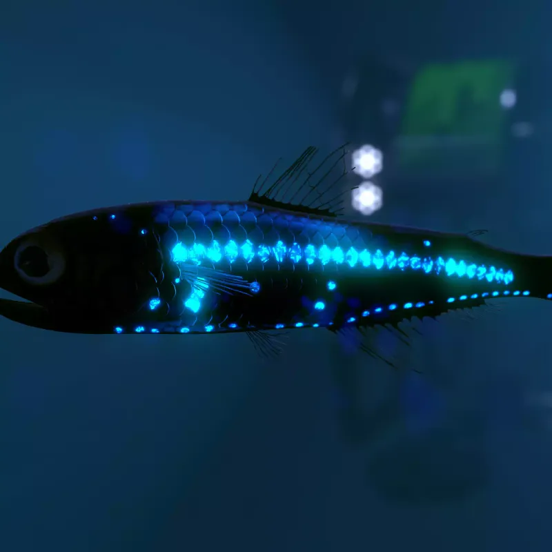 Abyssus Luminosa's Bioluminescent Glow
