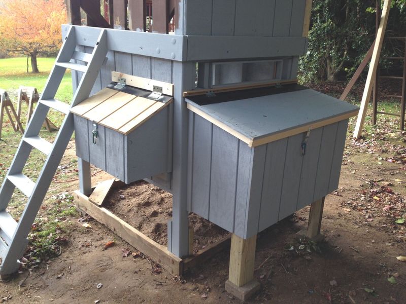 Converted Water Tower Coop